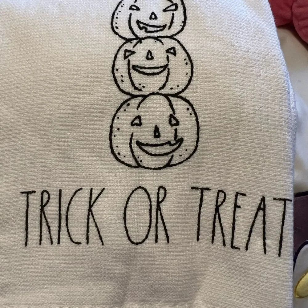 Rae Dunn Halloween Collection Kitchen Towels Set of 2 - Picture 6 of 6